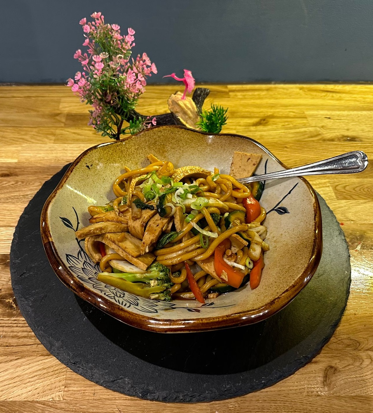 Gebratene Udonnudeln